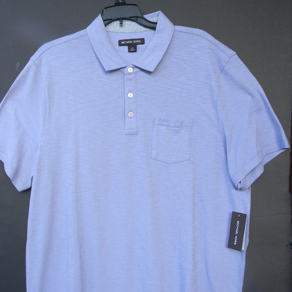 michael kors polo mens purple